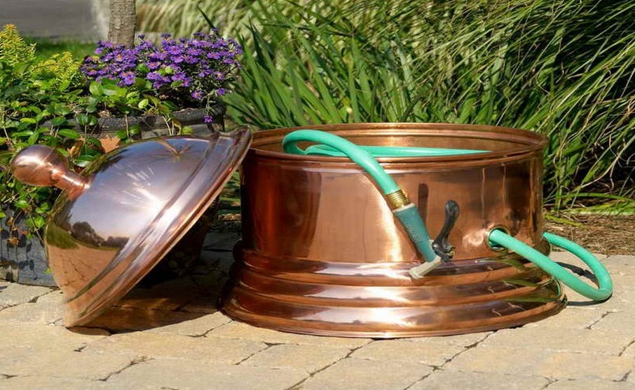 23 Creative Ways To Store Your Garden Hose Garden Lovers Club