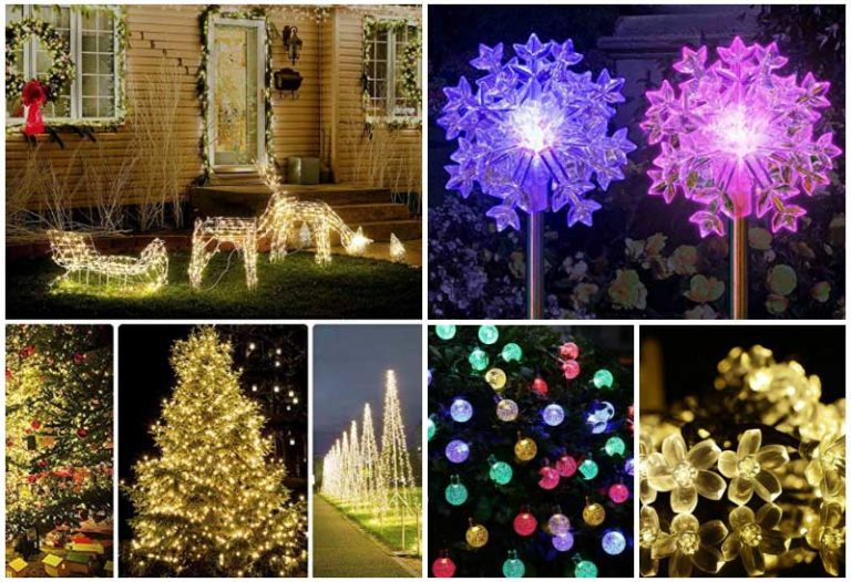 17 Best Solar Christmas Lights (2024) Garden Lovers Club