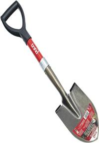 Bond Manufacturing Mini D-Handle Shovel Ideal Short Garden Shovel