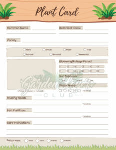 The Ultimate Garden Planner (Printable) - Garden Lovers Club