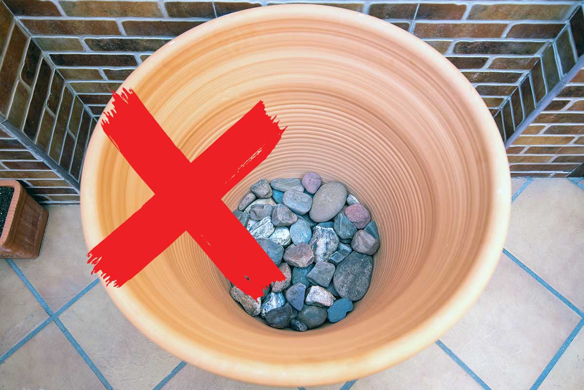 Should I use Stones in My Pots for Drainage? (SOLVED) - Garden Club