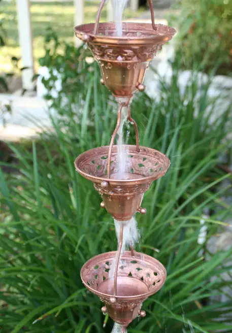 Copper Rain Chains