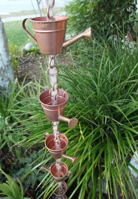 Watering Can Rain Chain