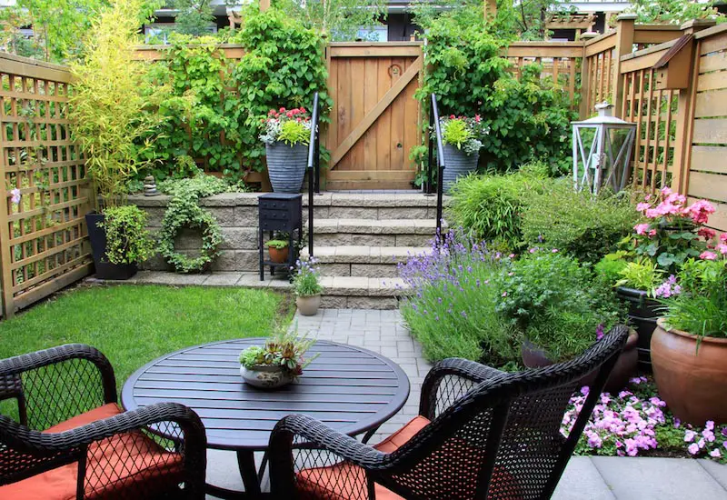 7. townhouse garden